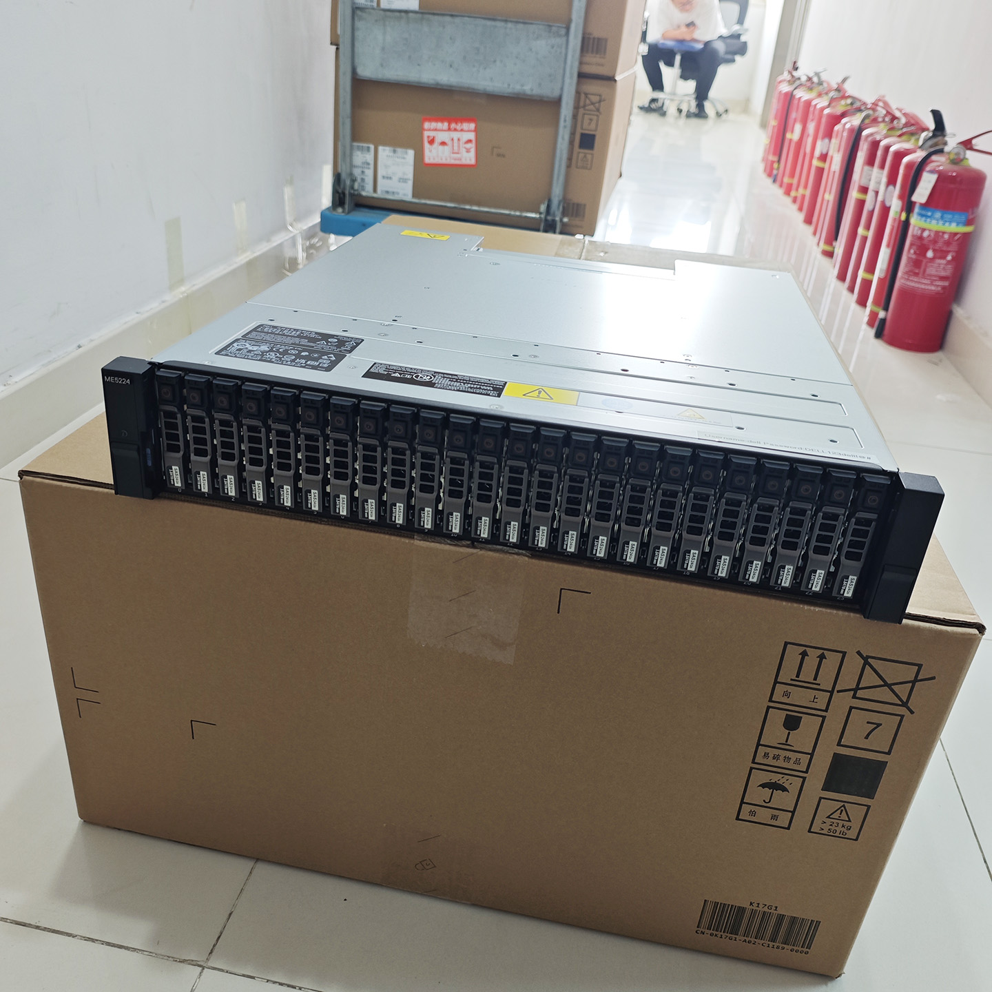 High Quality Dell PowerVault ME5224 2U 24-Bay Storage Array Enterprise Storage Array for Data Center Virtualization