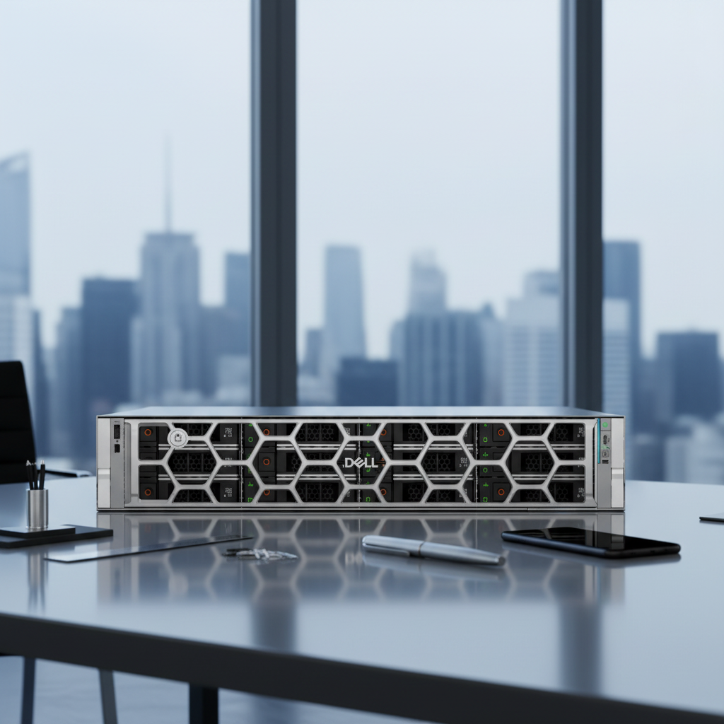 Dell R570 AI Computing Server 2U Rack Server Support High Capacity RAM and Storage for Enterprise Networking Hardware