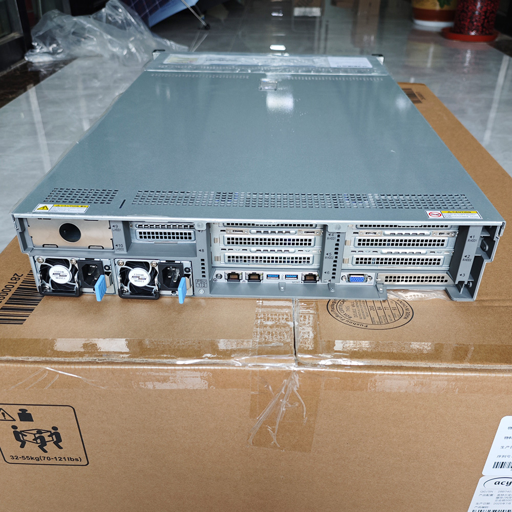 NEW 2U Rack Server Intel Xeon Silver 4210R 64GB DDR4 3.5-inch Hot Swap HDD Stock