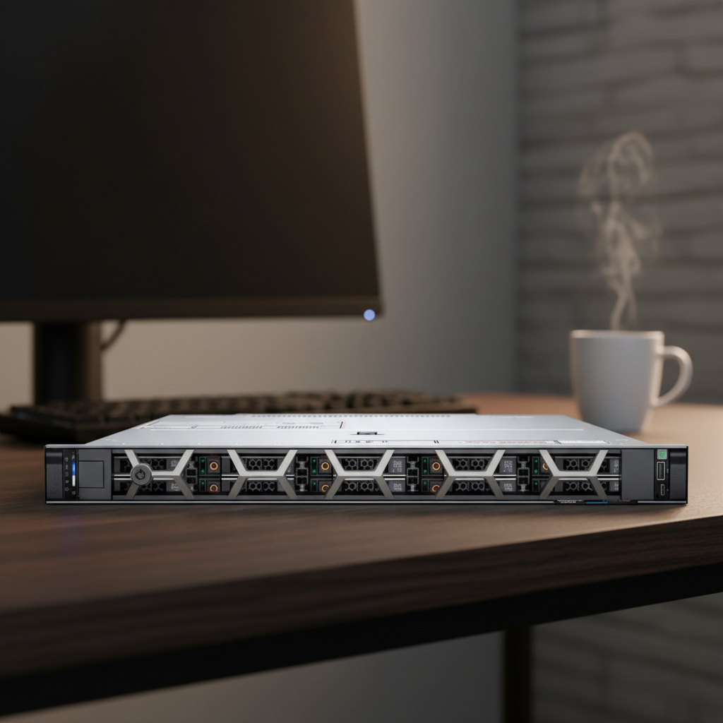Scalable Dell PowerEdge R6615 1U Server Customizable RAM and Storage Enterprise Networking Hardware Server