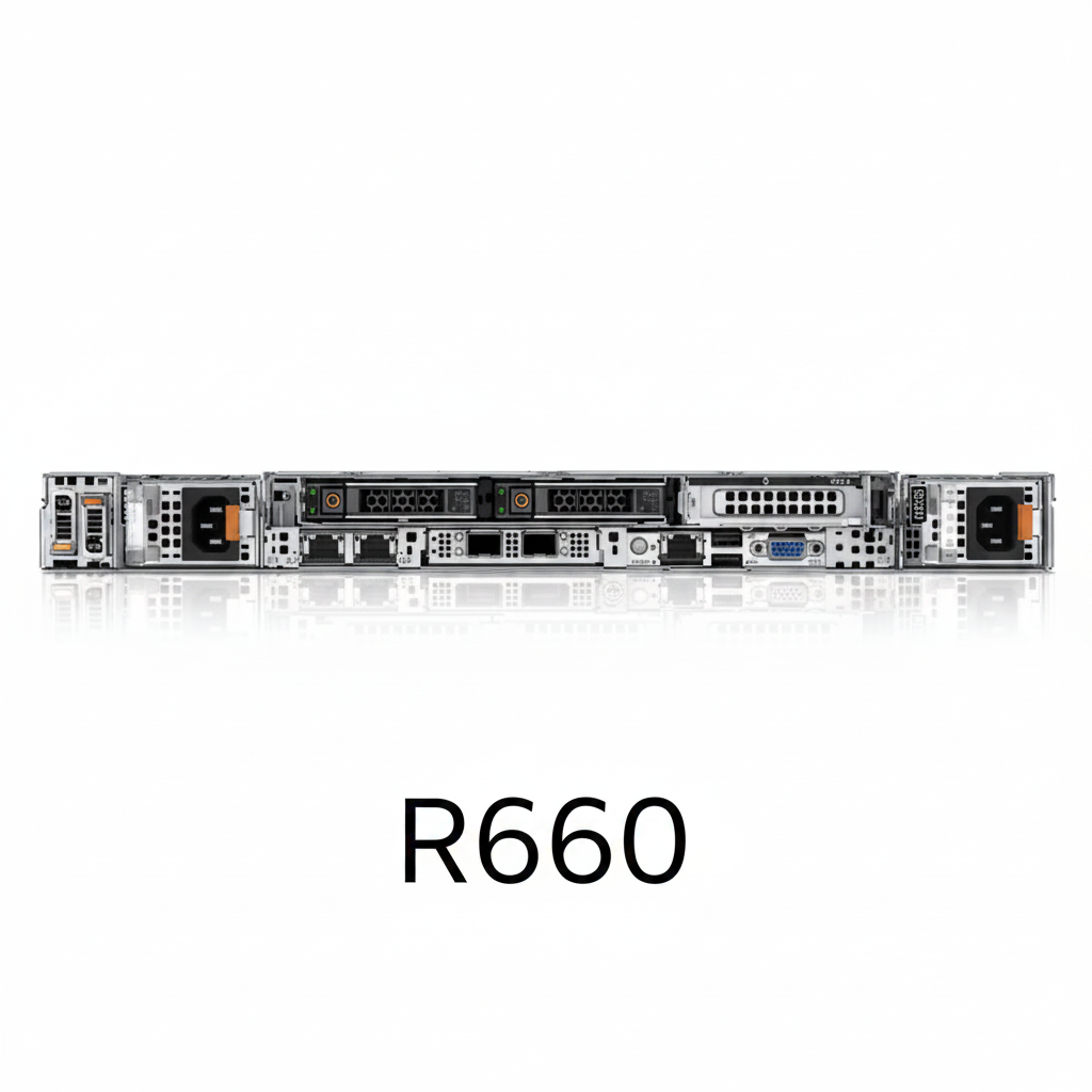 Modern Powerful DELL PowerEdge R660 1U Rackmount Dual Socket Platform Universal Scalable Corporate Network Management Server