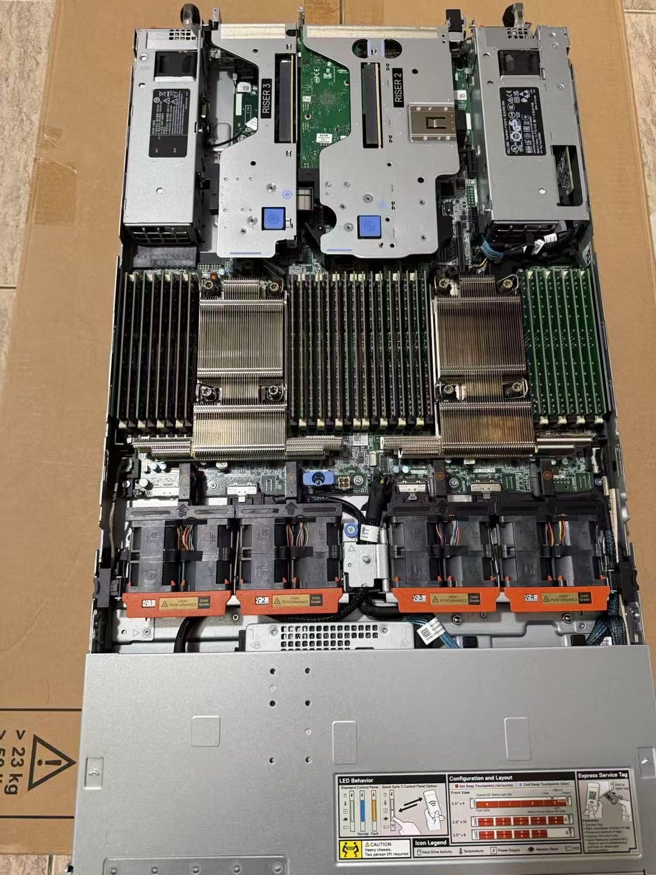 EMC VxRail E660F Hyperconverged Infrastructure System-2x Intel Xeon Gold 6342 CPUs 1024GB RAM 1.6TB SSD Storage in Stock
