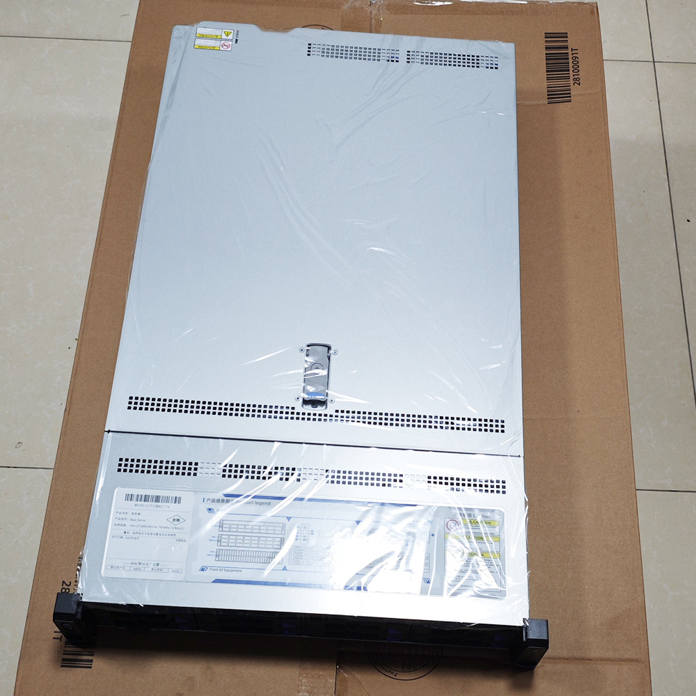 Internal view of server