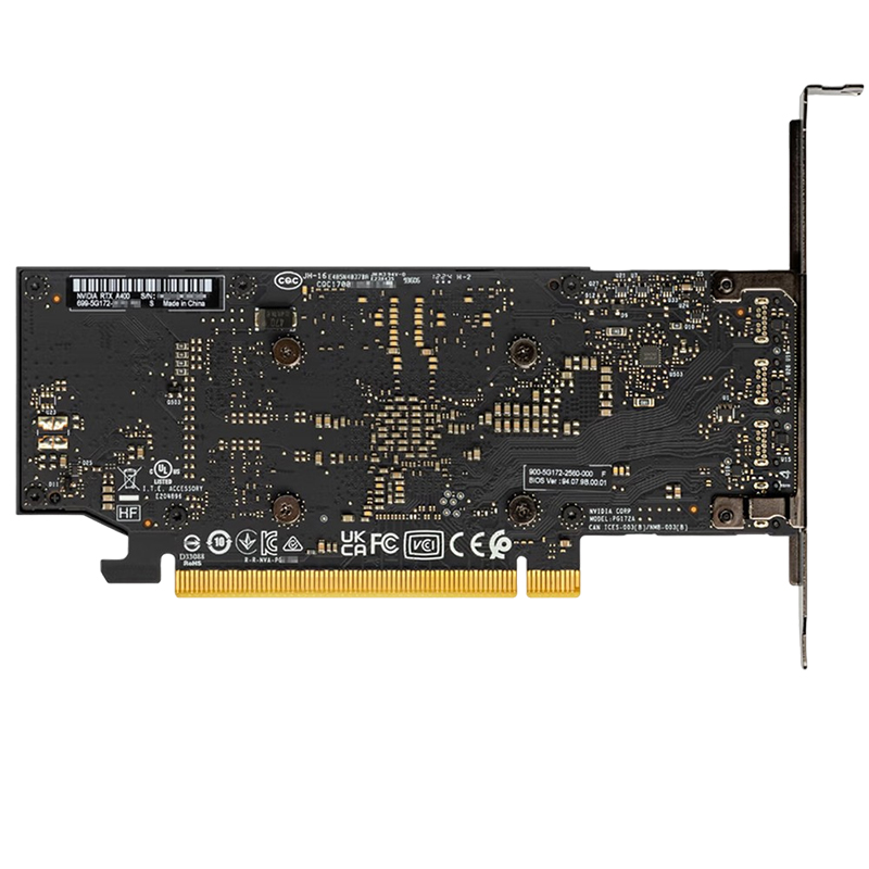 NVIDIA RTX A400 4GB GDDR6 Low Profile Professional Graphics Card with 4 Mini DisplayPort for Multi-Monitor Workstation
