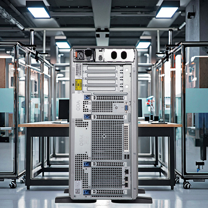 Low Price PowerEdge  T550 Computer Server  4310 Processor 8gb Memory 2tb Tower Server