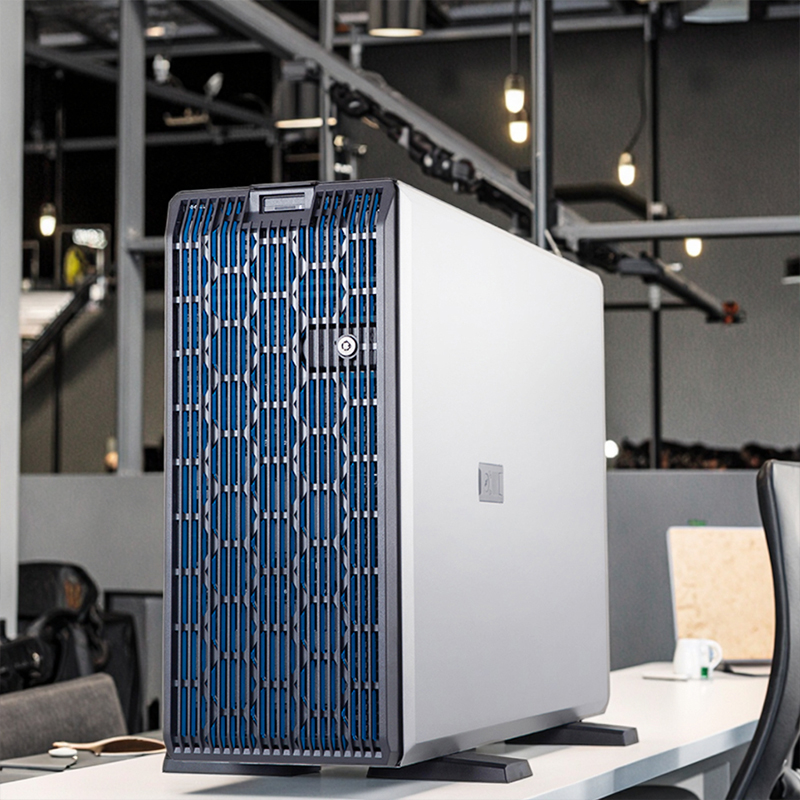 Low Price Poweredge T550 Server  Standard Intel Xeon CPU Media GPU Computer Tower Server