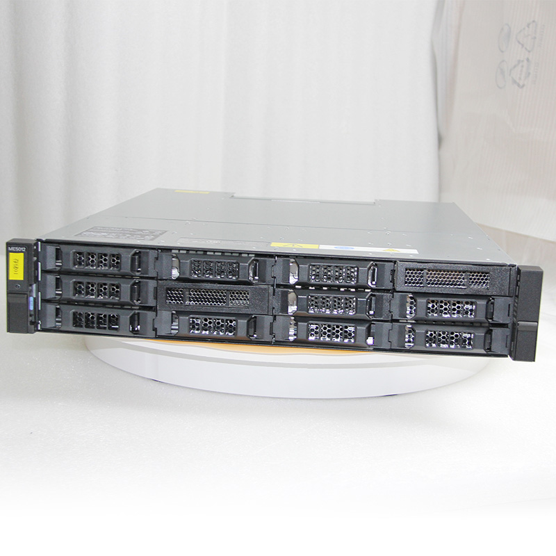 New PowerVault ME5012 Storage Array 210-BBII 32GB System Memory 32GbFC 8-Port Dual Controller 12x3.5" SAS Networking Storage