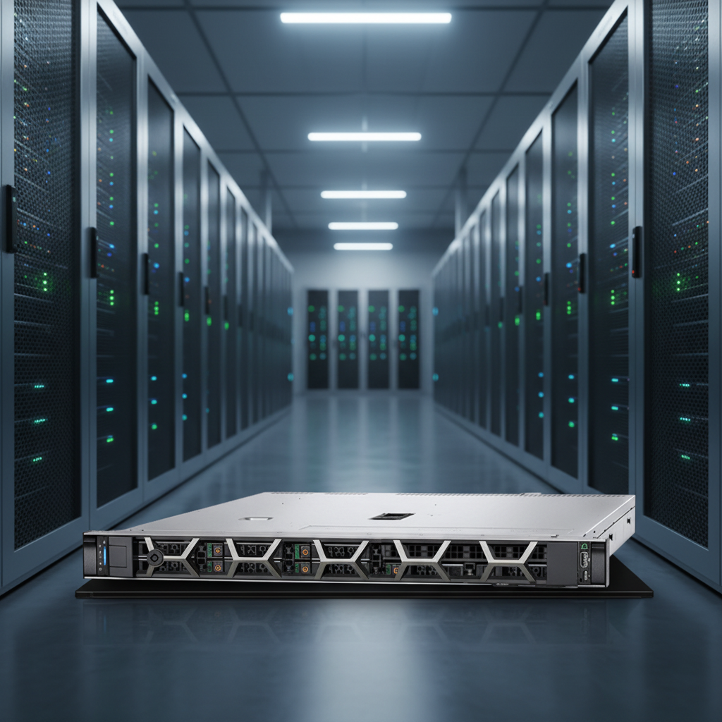 Dell Storage Server 1U Rackmount Server Brand Intel Xeon E-2414 Server Stock Application Server Ready  R360 Server