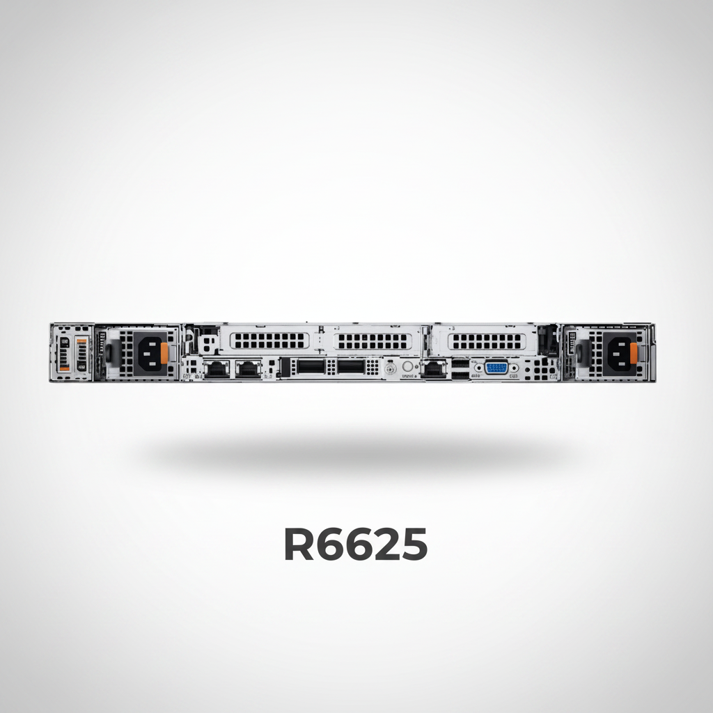 Dell PowerEdge R6625 1U Server 2-Way Core Server for High-Speed Data Processing and Enterprise Networking Infrastructure