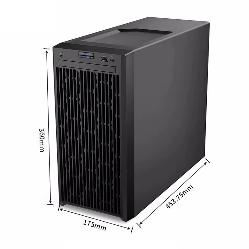 Dell PowerEdge T150 Tower Server with Kingdee UFIDA Small ERP 2TB SATA Hard Drive Intel Xeon E-2314 CPU 8GB DDR4 Memory in Stock