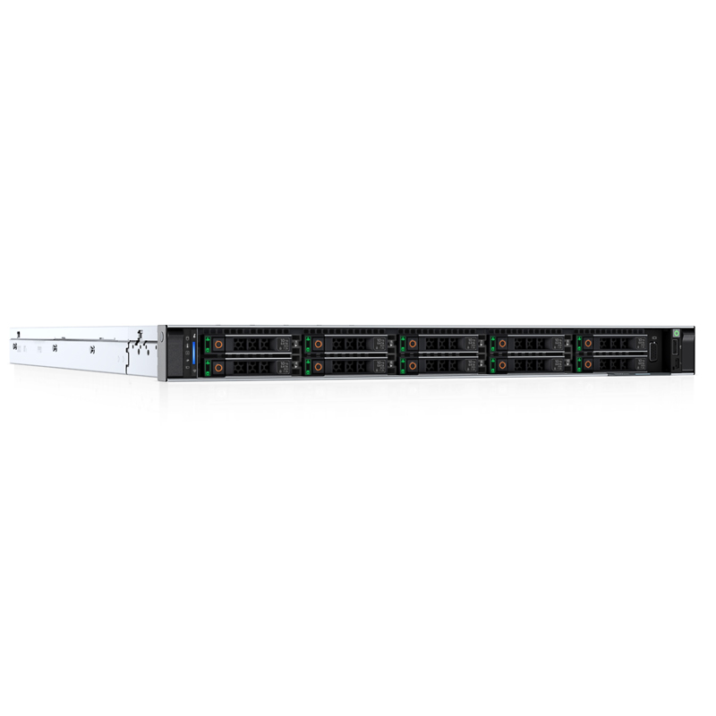 Dell Brand New R660 1U Rack Server with Xeon Processor, Purchase One Database Computer, 3-year Warranty, AI GPU Storage System Server
