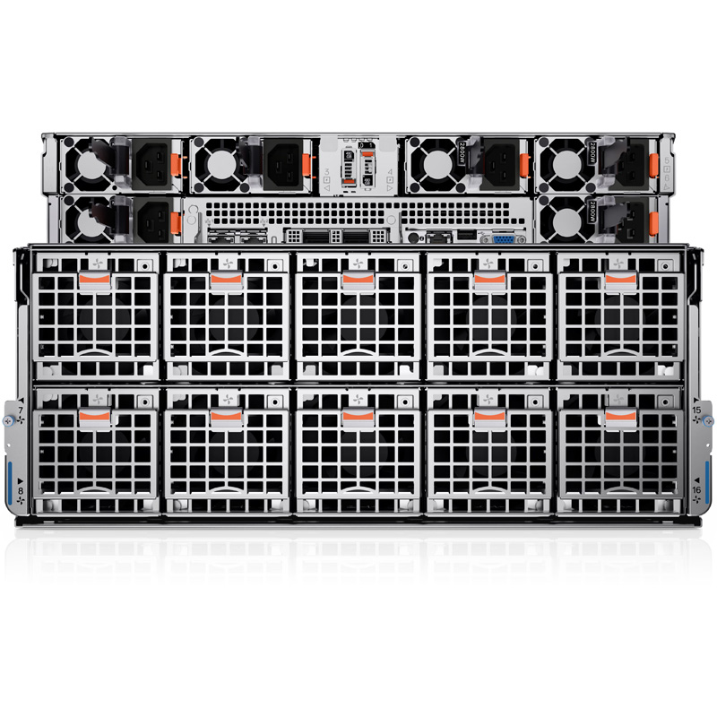 Dell XE9680 6U Rack AI Server 8x GPU Platform AI Rack Server Learning and Deep Learning  Intel Xeon with 2800W Titanium