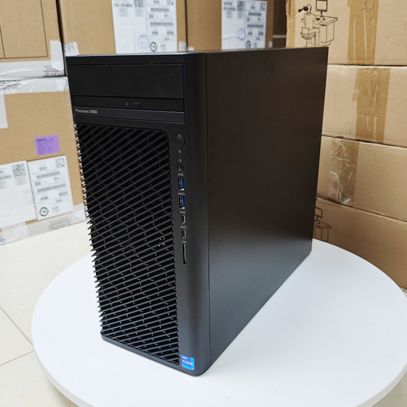 Precision New Stock Core Graphics Workstation Computer Host Rendering Modeling 3D Design T3680 I9-14900K 8GB 1TB Hard Drive USB