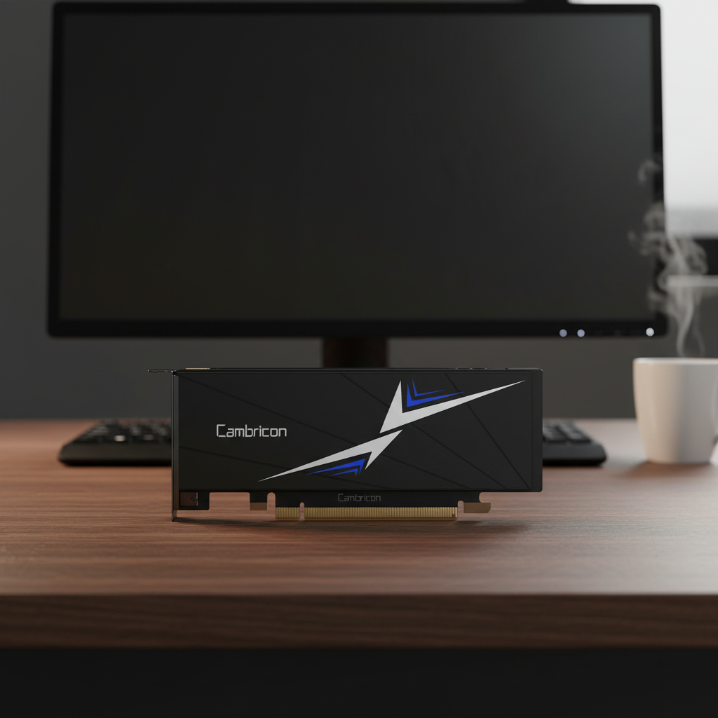 Cutting-edge AI Processor Card Cambricon MLU370-X8 for Autonomous Driving and Vision Analysis