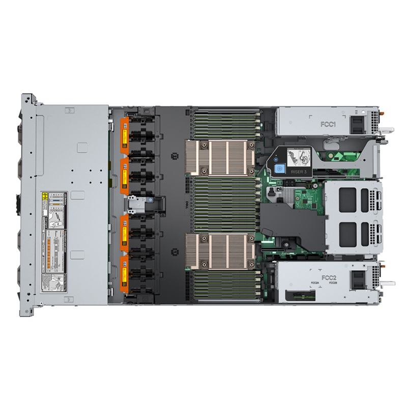 New PowerEdge R660XS 1U Rack Server for Web Database Cloud Serveur Applications New Generation