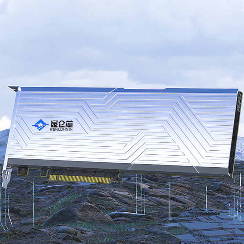 New Arrival Original Kunlunxin RG800 32GB High Speed GPU for Cloud Workstation Large Model AI Inference Card