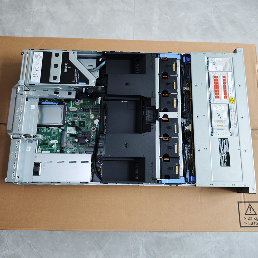 For New 2U Rackmount PowerEdge R7625 Server Stock High Quality CPU 9754*2 32GDDR4*4 Virtualized Deepseek Host GPU Graphics Card