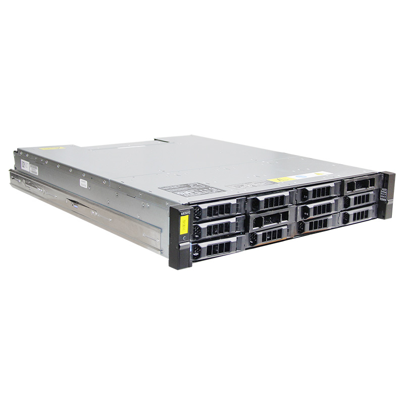 New PowerVault ME5012 Storage Array 210-BBII 32GB System Memory 32GbFC 8-Port Dual Controller 12x3.5" SAS Networking Storage