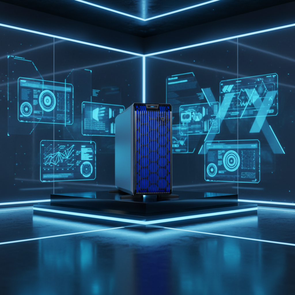 Dell Intel Xeon E-2436 2.9GHz Streaming Industrial AI Server with Multiple GPUs 4.5U Tower Model T360 Server  4u Tower