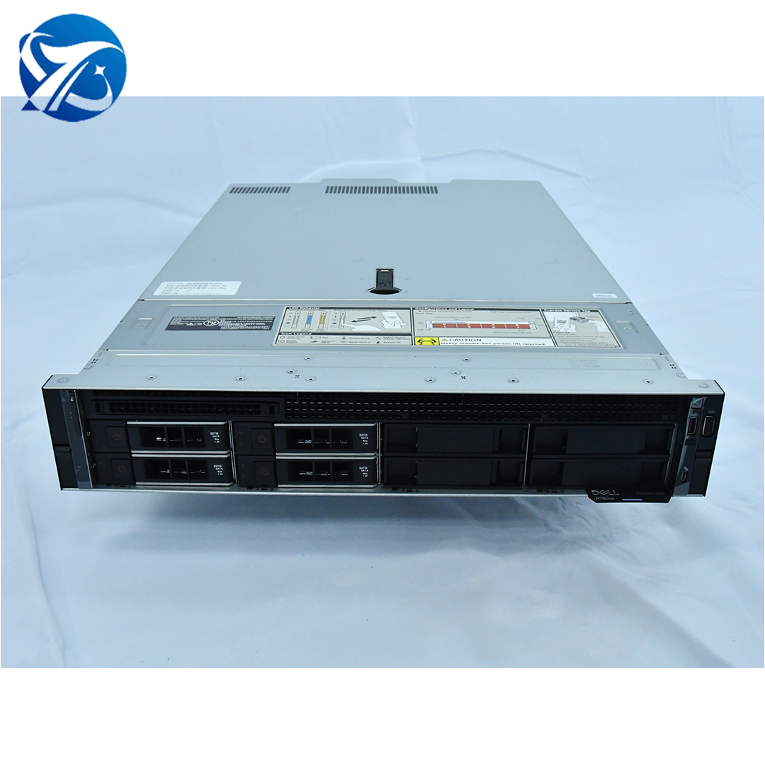 Poweredge Dell R760XS 2U 2-socket Computer Server R760XS 2U Network Rack Server