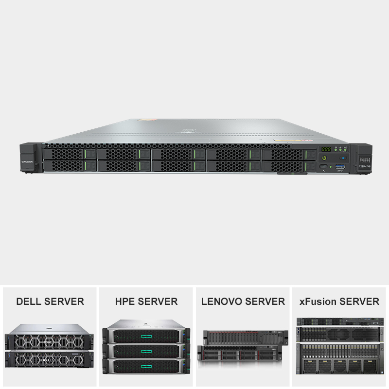 New xFusion Fusionserver 1288H V6 Computer Servers 8*2.5 Inch Drive 1288H V6 1U 2-socket Rack Server