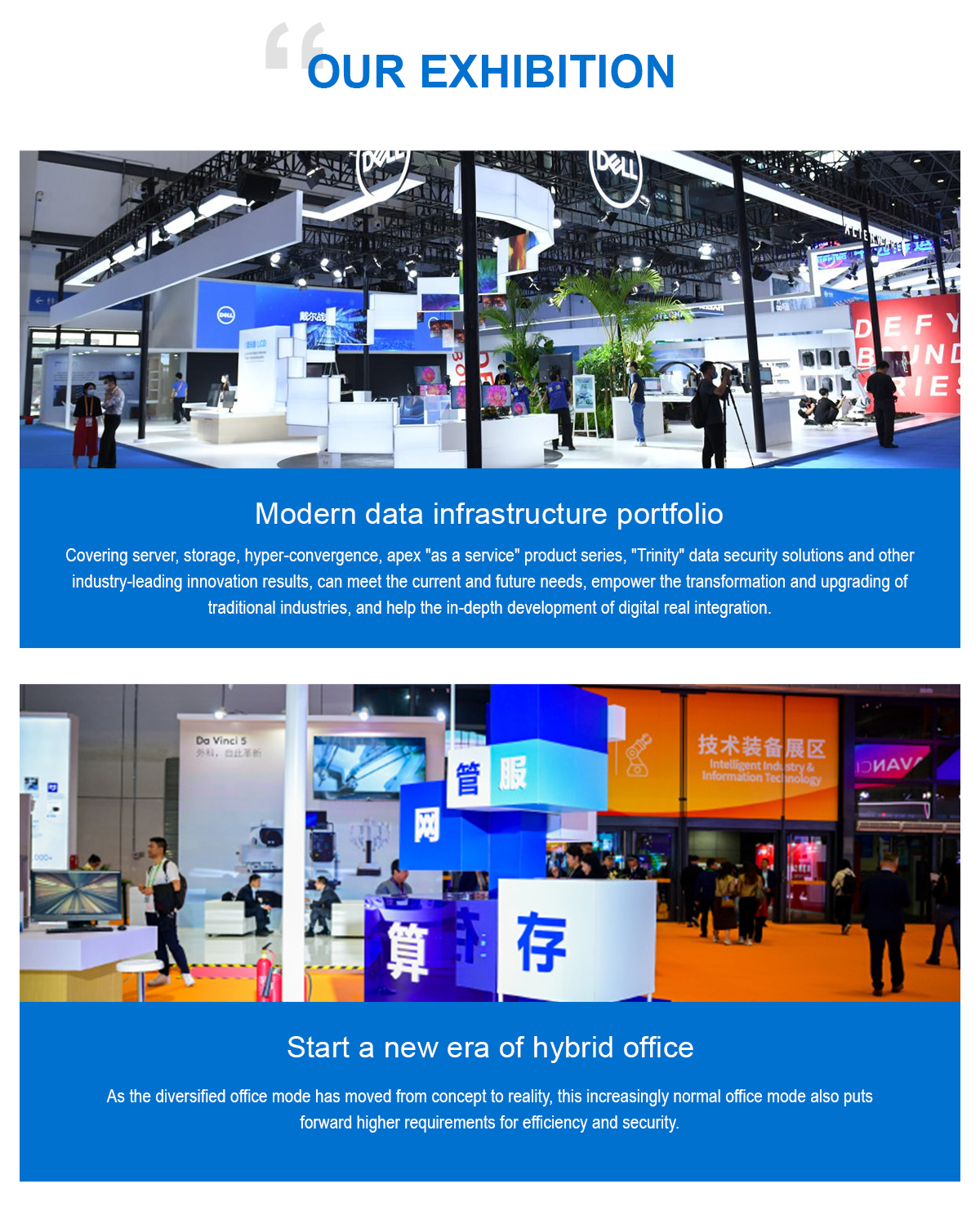 Our Exhibitions and Client Events