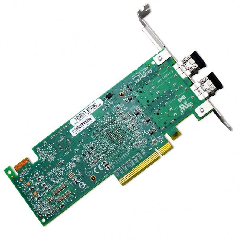 High Quality Emulex LPe35002-M2 Dual Port 32GB FC32 Fibre Channel HBA Card 32GFC Short Wave Optical LC SFP28+  Network Card