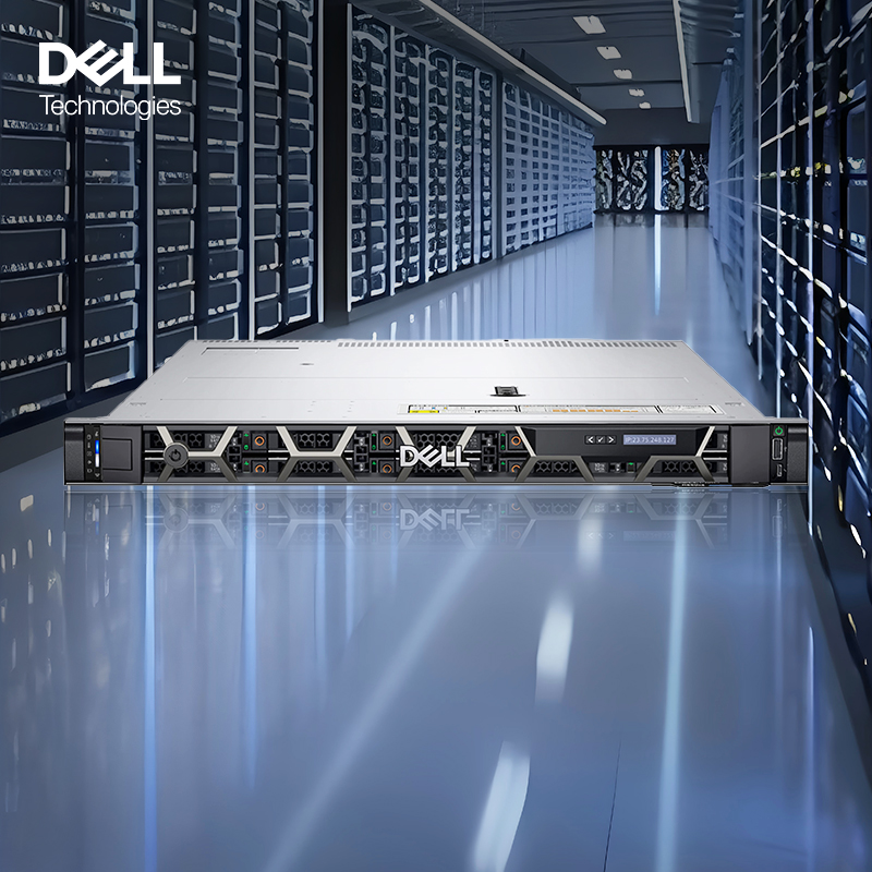 DEll PowerEdge R660 1U 2-Socket Network Server Intel Xeon 4410Y 64GB DDR5 4800mhz Server D Ell R660  Rack Server