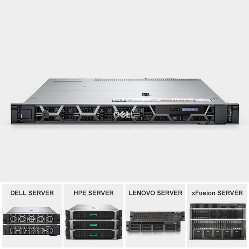Wholesale Shenzhen PowerEdge R450 1U Rack Mount 1U Dell Workstation Servers Rack Nas Precision Xeon Server