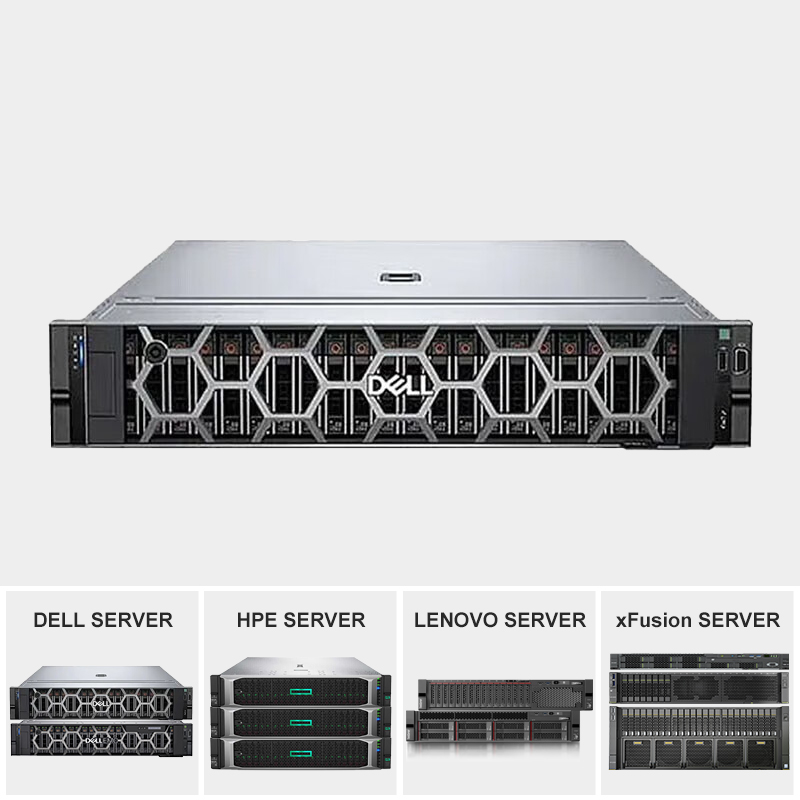 DEll PowerEdge R760 Computer Server Intel Xeon 8452Y 64GB DDR5 R760 2U 2-socket Network Server Rack Server R760