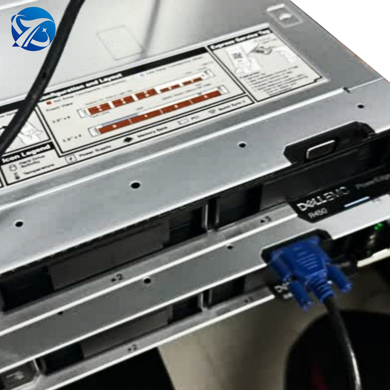 Wholesale In Stock Shenzhen PowerEdge R450 1U Rack Mount 1U Dell Workstation Servers Rack Nas Precision Xeon Server
