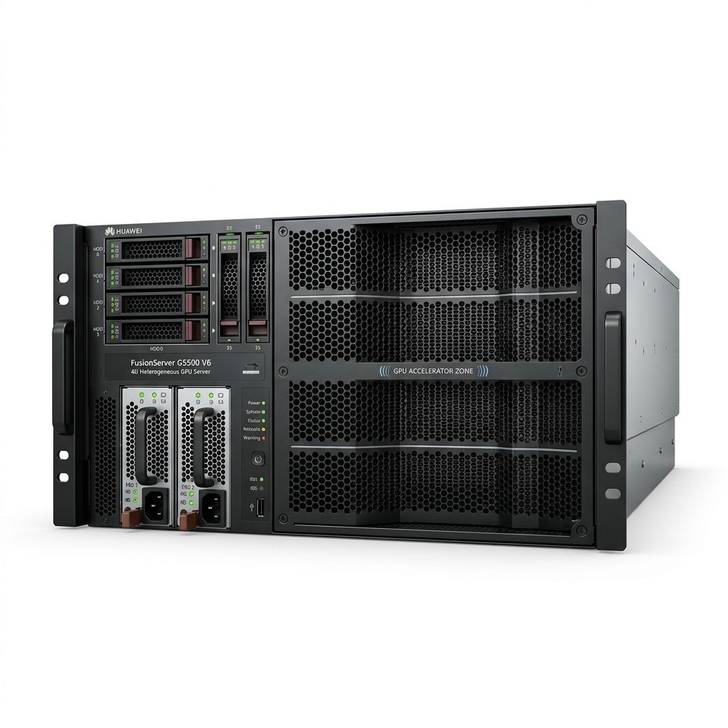 FusionServer xFusion G5500 V6 GPU Server Heterogeneous Computing for AI Training Deep Learning Russia CIS
