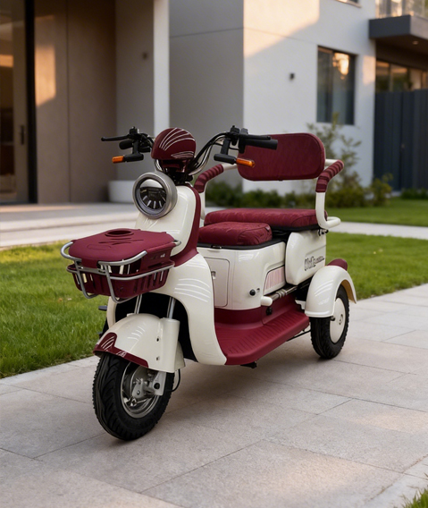 Classic meets modern electric tricycle solution - leisure and daily commuting