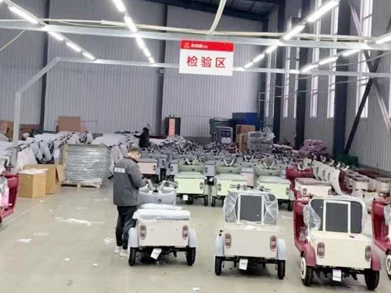 Step 4 - Quality inspection and testing of finished electric vehicles