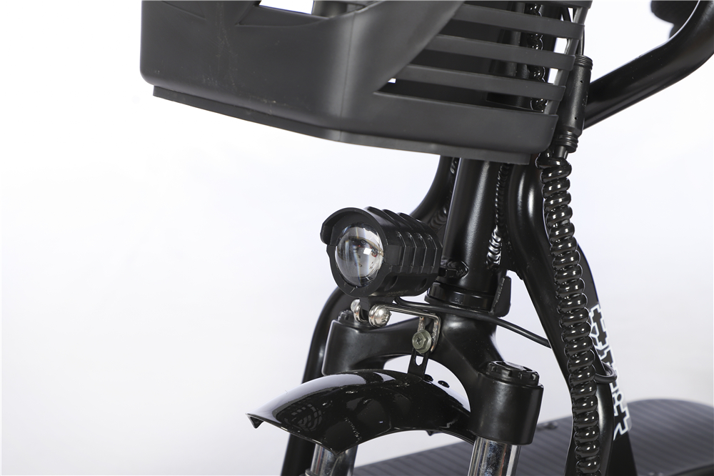Electric tricycle A-1 Equipped with a 350W motor, 6-channel controller, and can be equipped with either 48V 12A or 48V 20A lithium-ion batteries (15)