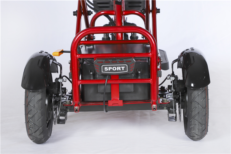 Electric Three-Wheeler S1 folding view