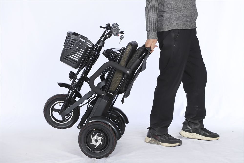 Electric tricycle A-1 Equipped with a 350W motor, 6-channel controller, and can be equipped with either 48V 12A or 48V 20A lithium-ion batteries (17)