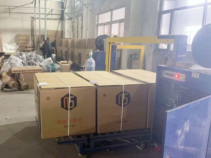 Step 5 - Packaging of electric vehicles for domestic and international shipping