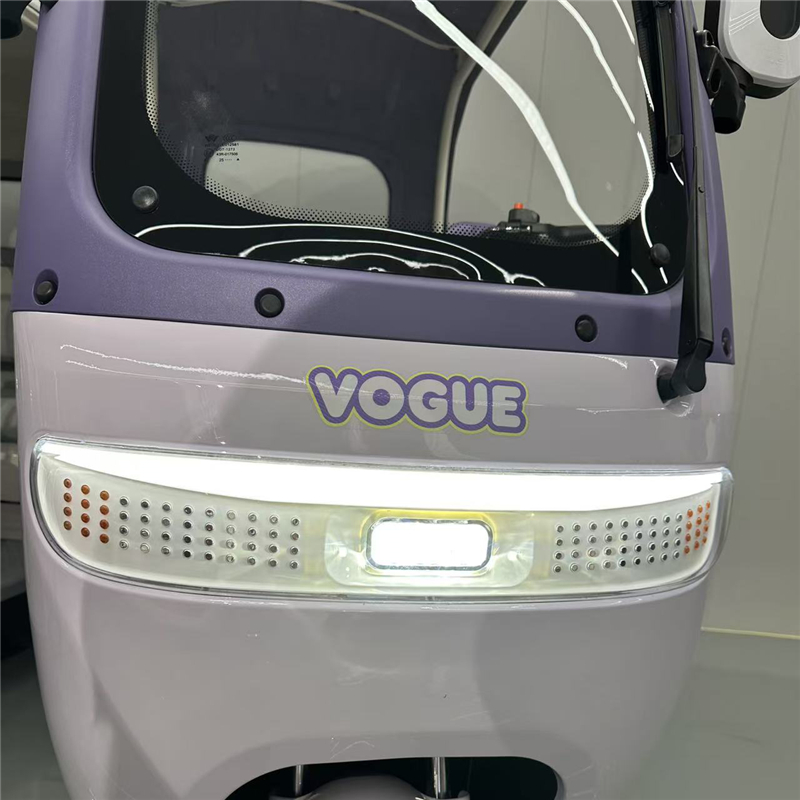 Electric tricycle DS-13 Powerful engine, safe and comfortable, ideal for urban transportation, cargo carrying and environmental protection (7)