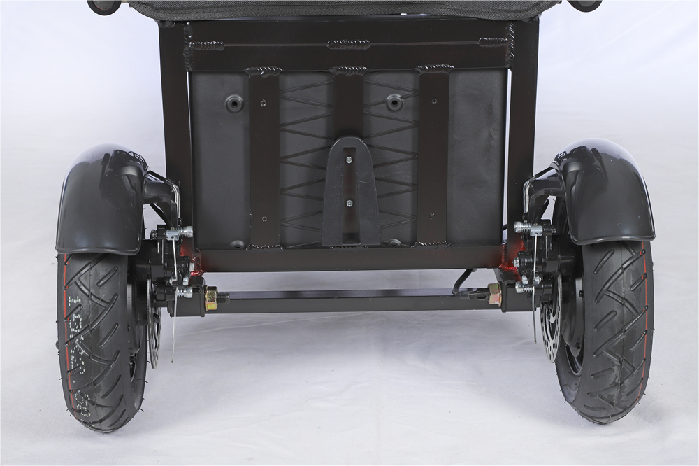 Electric tricycle A-1 Equipped with a 350W motor, 6-channel controller, and can be equipped with either 48V 12A or 48V 20A lithium-ion batteries (13)
