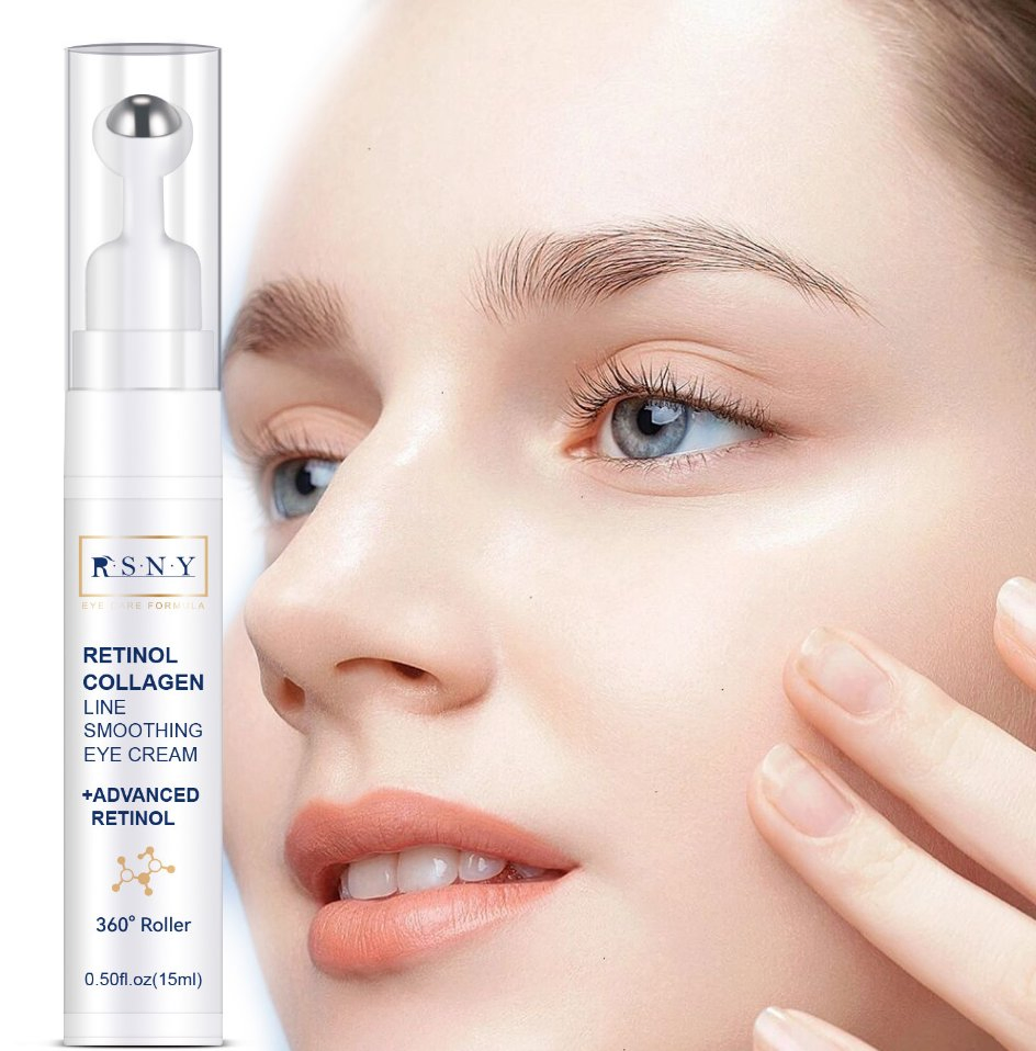 Online Wholesale and Retail 20ml Eye Cream Roll Ball Tube Cosmetic Care for Eye Skin Reduce Wrinkle 360 Roller Massage Eye Cream Serum