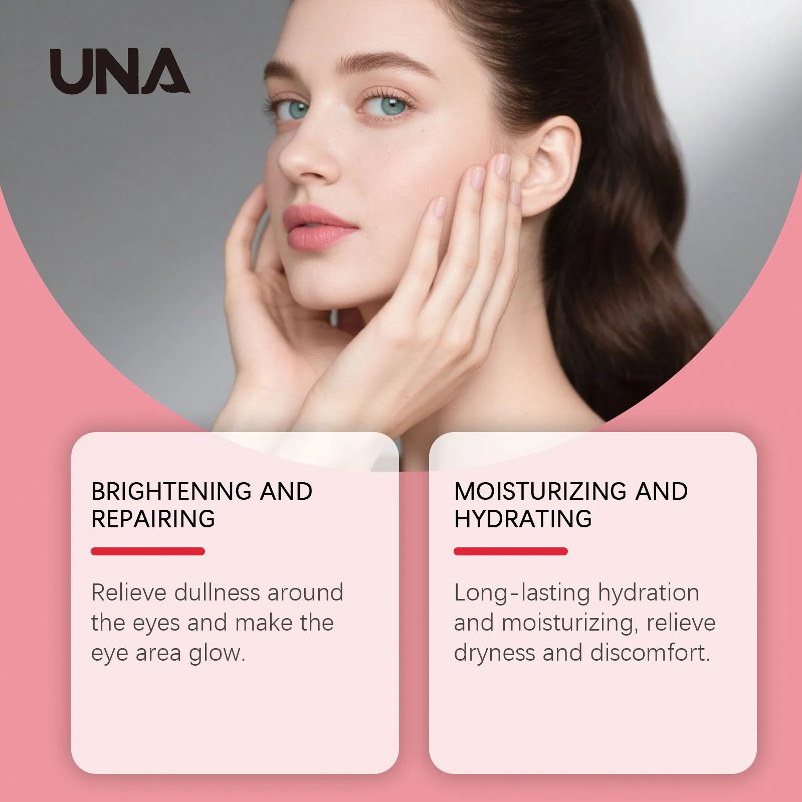 Eye Moisturizing Serum - Moisturizes and Hydrates, Fades Fine Lines Around Eyes, Plumping Skin Care Serum