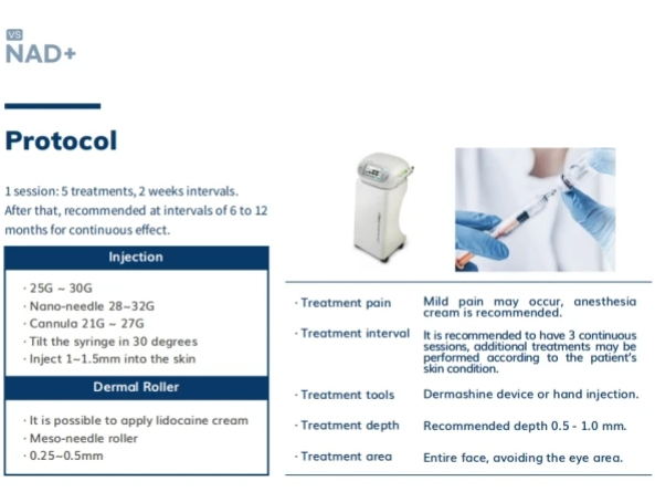 Korea Mesotherapy Vs Nad+ Skin Booster 3ml Beauty Products Anti -Aging Revitalizing Serum