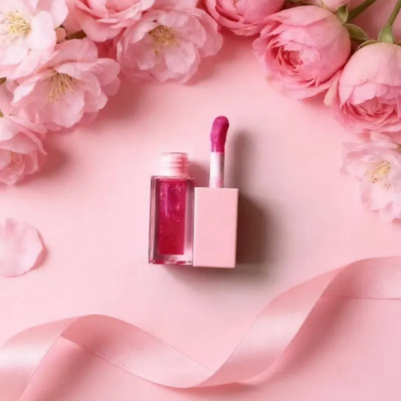 Lip Gloss Oil Application