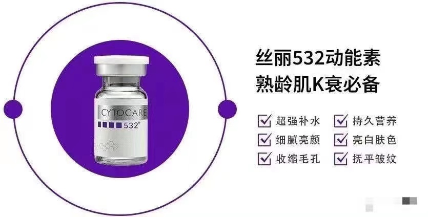 2026 Best Selling Anti-Aging Skinbooster Cyro Care 532 Hyaluronic Acid Dermal Filler Anti-Wrinkle Whitening and Skin Rejuvenation