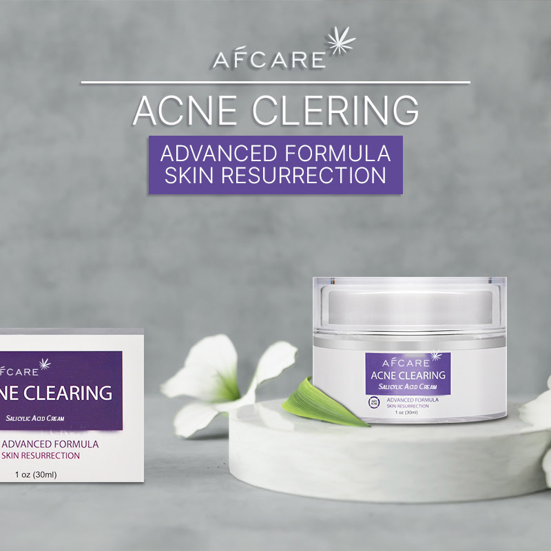 Salicylic Acid Acne Cleaning Cream Anti Aging Face Care Men Cream Oil Skin Care
