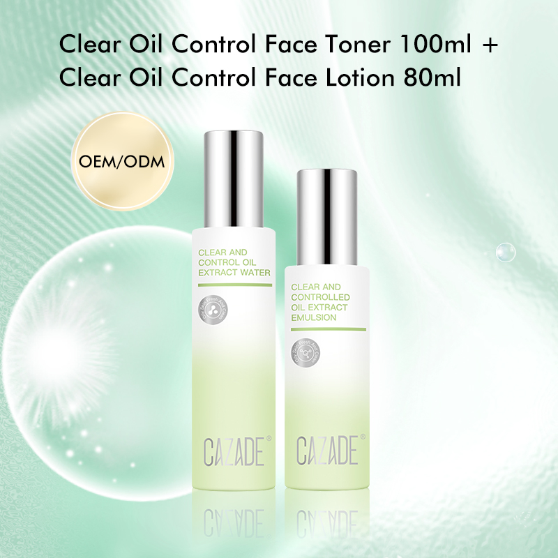 Hot Selling Nicotinamide Oil Control Face Lotion Set Pore Minimizing Brightening Skin Care Moisturizer Oily Skin Anti-Inflammatory Hydrating Collagen Synthesis