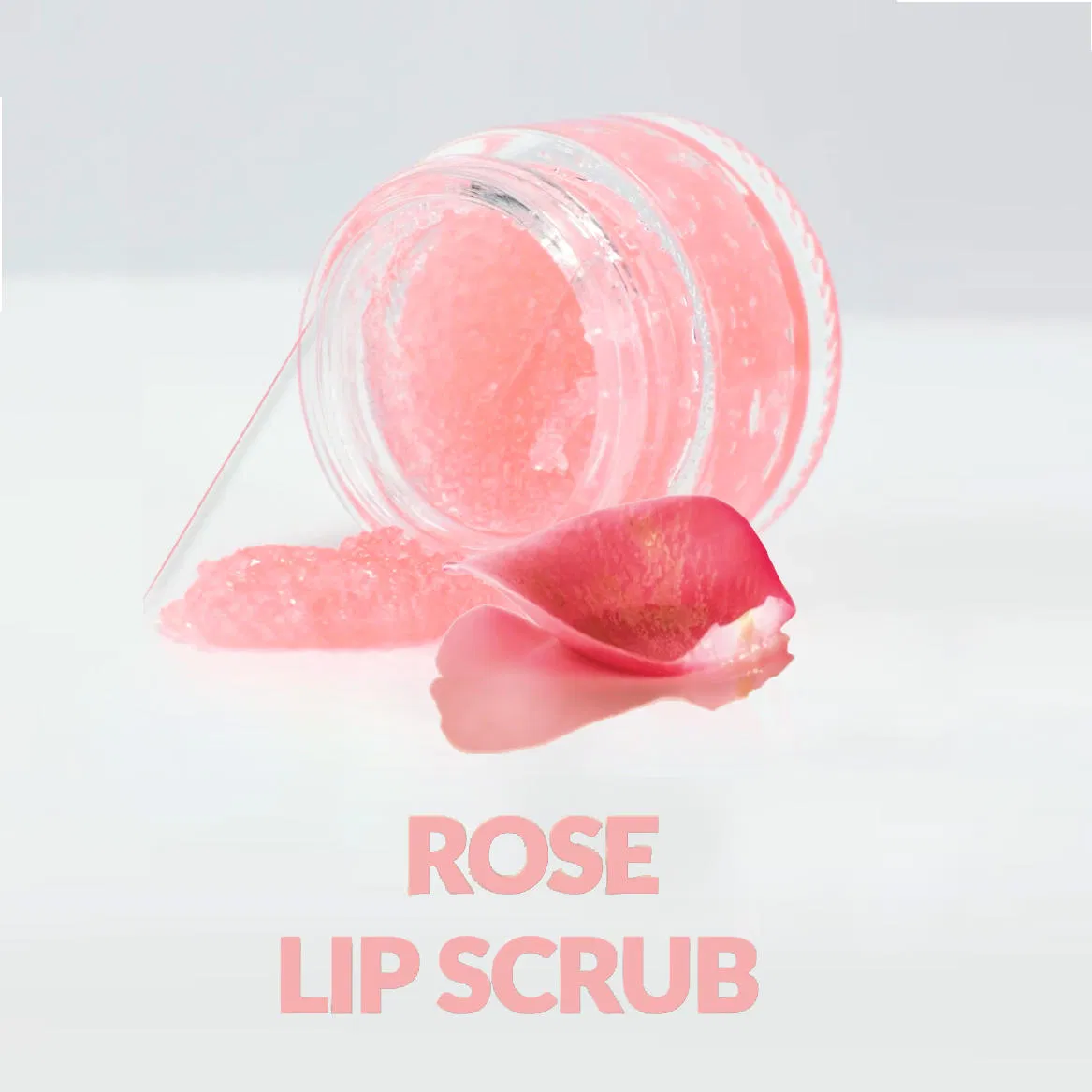 100% Natural Organic Pink Sugar Lip Care Scrub Exfoliator