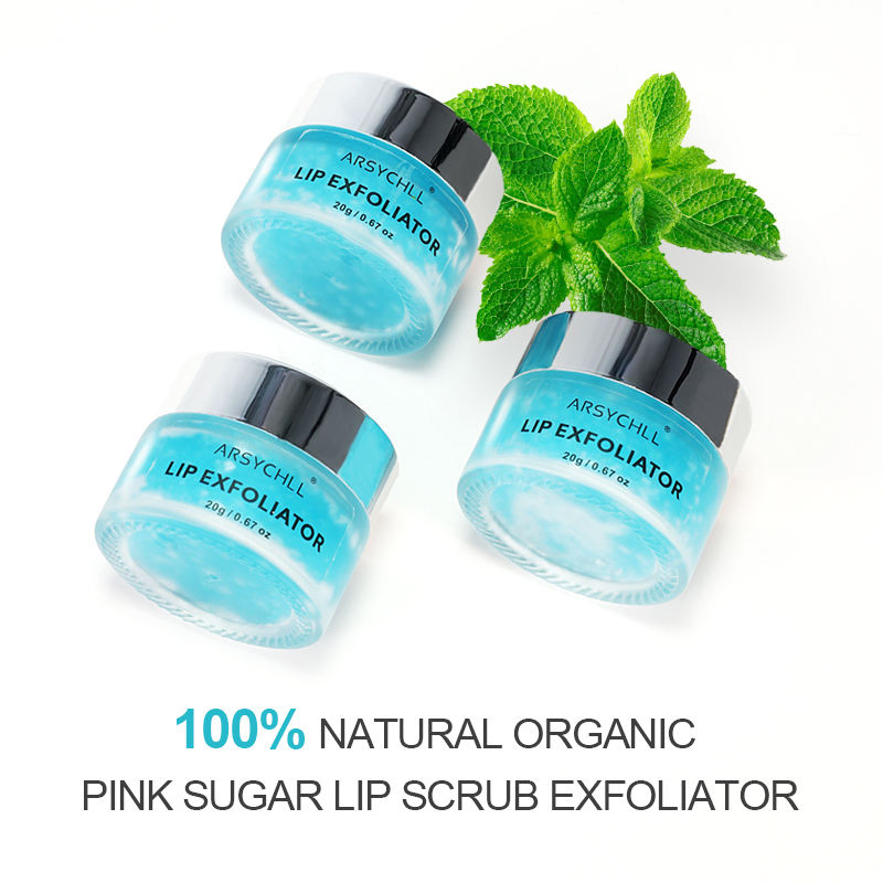 100% Natural Moisturize Exfoliating Organic Sugar Lip Scrub