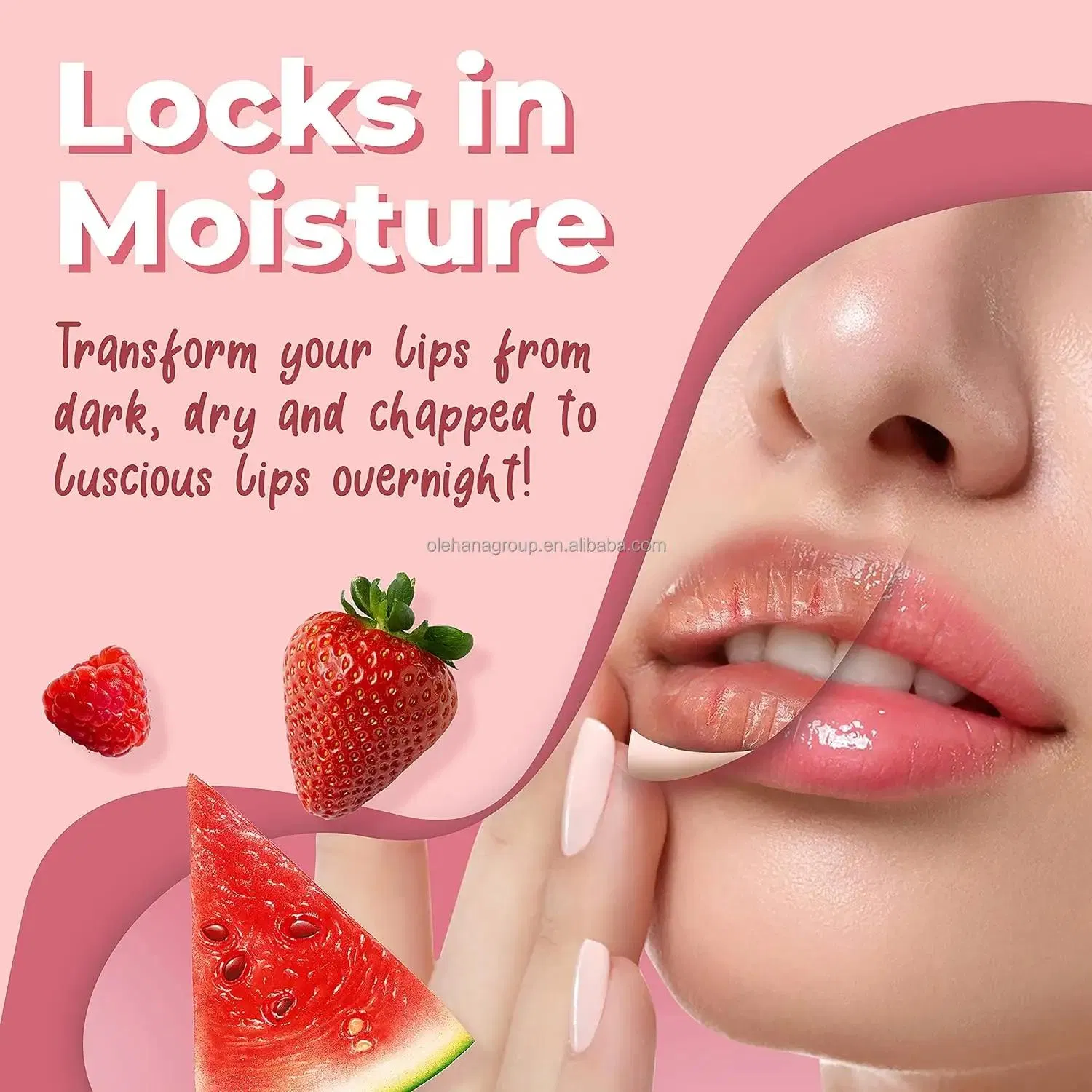 Private Label Organic Fruit Skin Remove Moisturizing Lips Care Products Lip Repair 6 in 1 Gift Set Lip Care Set